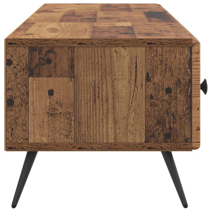 vidaXL TV Cabinet Old Wood 147 x 34.5 x 30 cm Engineered Wood