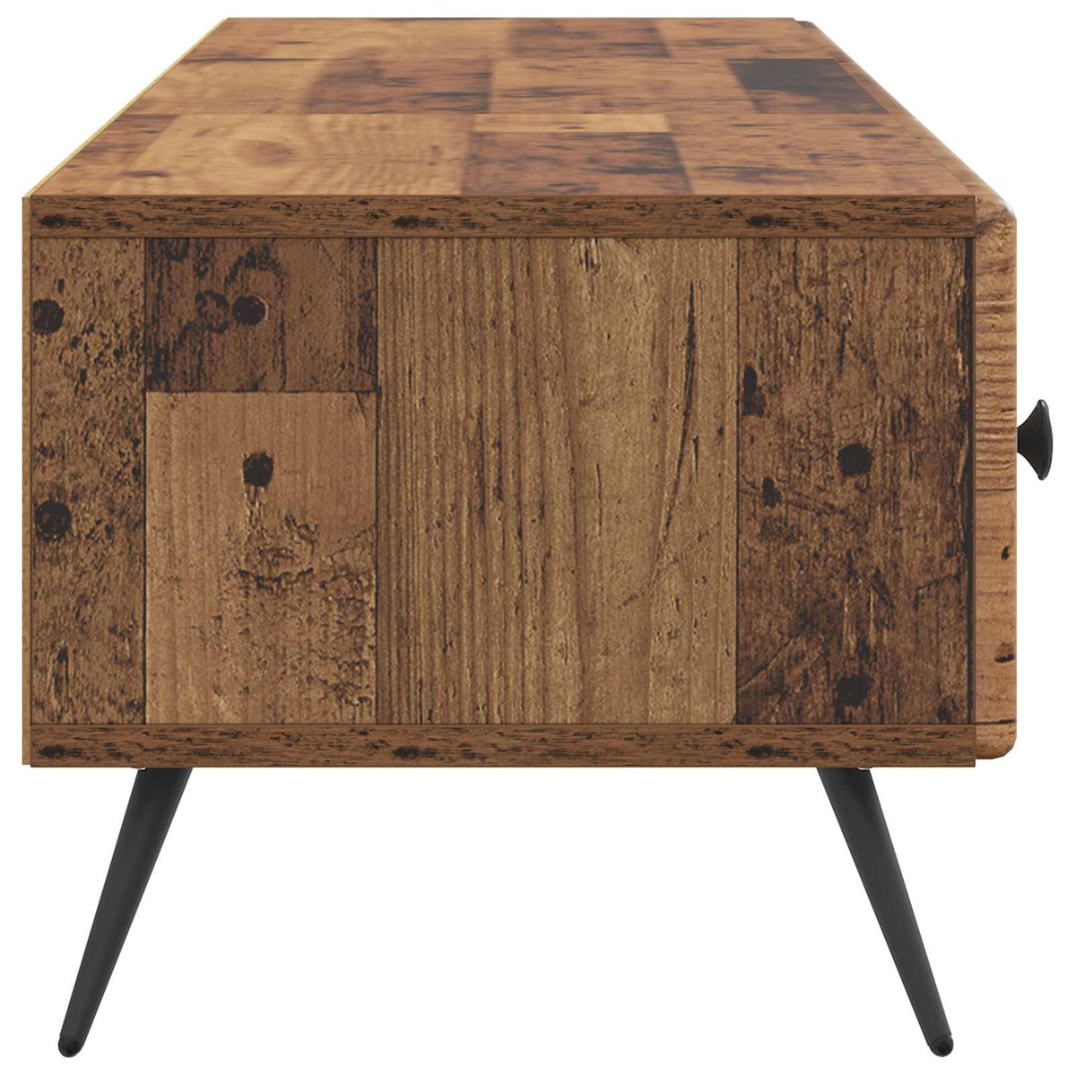 vidaXL TV Cabinet Old Wood 147 x 34.5 x 30 cm Engineered Wood