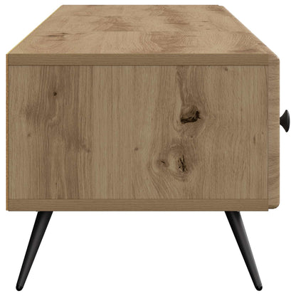 vidaXL TV Cabinet Artisan Oak 147 x 34.5 x 30 cm Engineered Wood