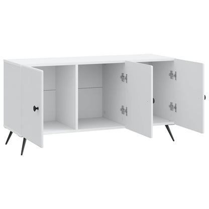 vidaXL TV Cabinet White 99 x 34.5 x 50 cm Engineered Wood