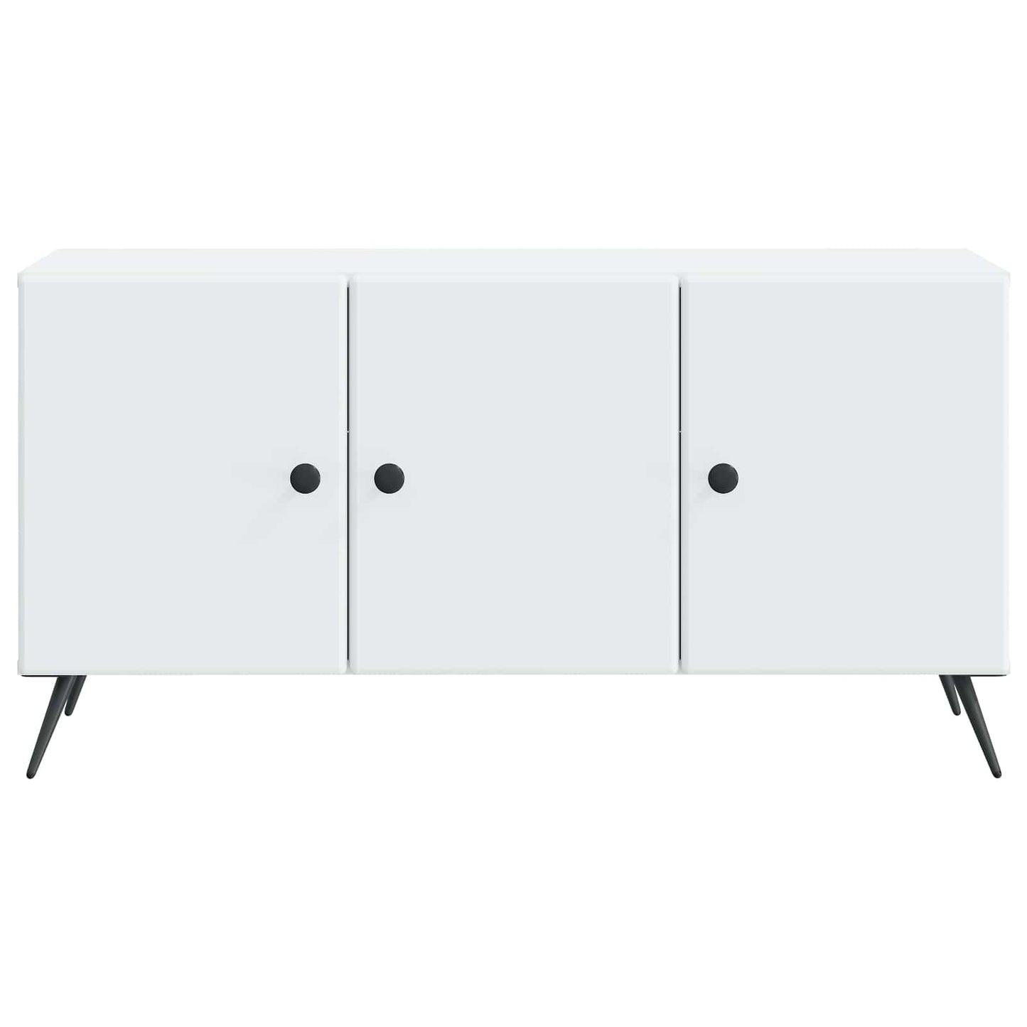 vidaXL TV Cabinet White 99 x 34.5 x 50 cm Engineered Wood