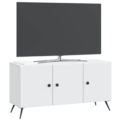 vidaXL TV Cabinet White 99 x 34.5 x 50 cm Engineered Wood
