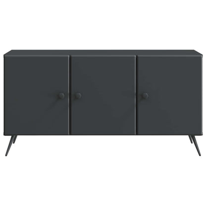 vidaXL TV Cabinet Black 99 x 34.5 x 50 cm Engineered Wood