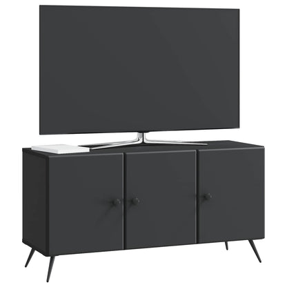vidaXL TV Cabinet Black 99 x 34.5 x 50 cm Engineered Wood