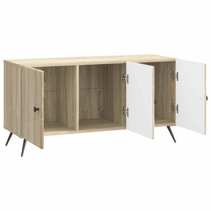 vidaXL TV Cabinet Sonoma Oak 99 x 34.5 x 50 cm Engineered Wood