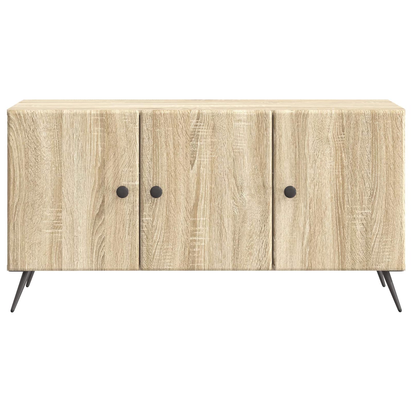 vidaXL TV Cabinet Sonoma Oak 99 x 34.5 x 50 cm Engineered Wood