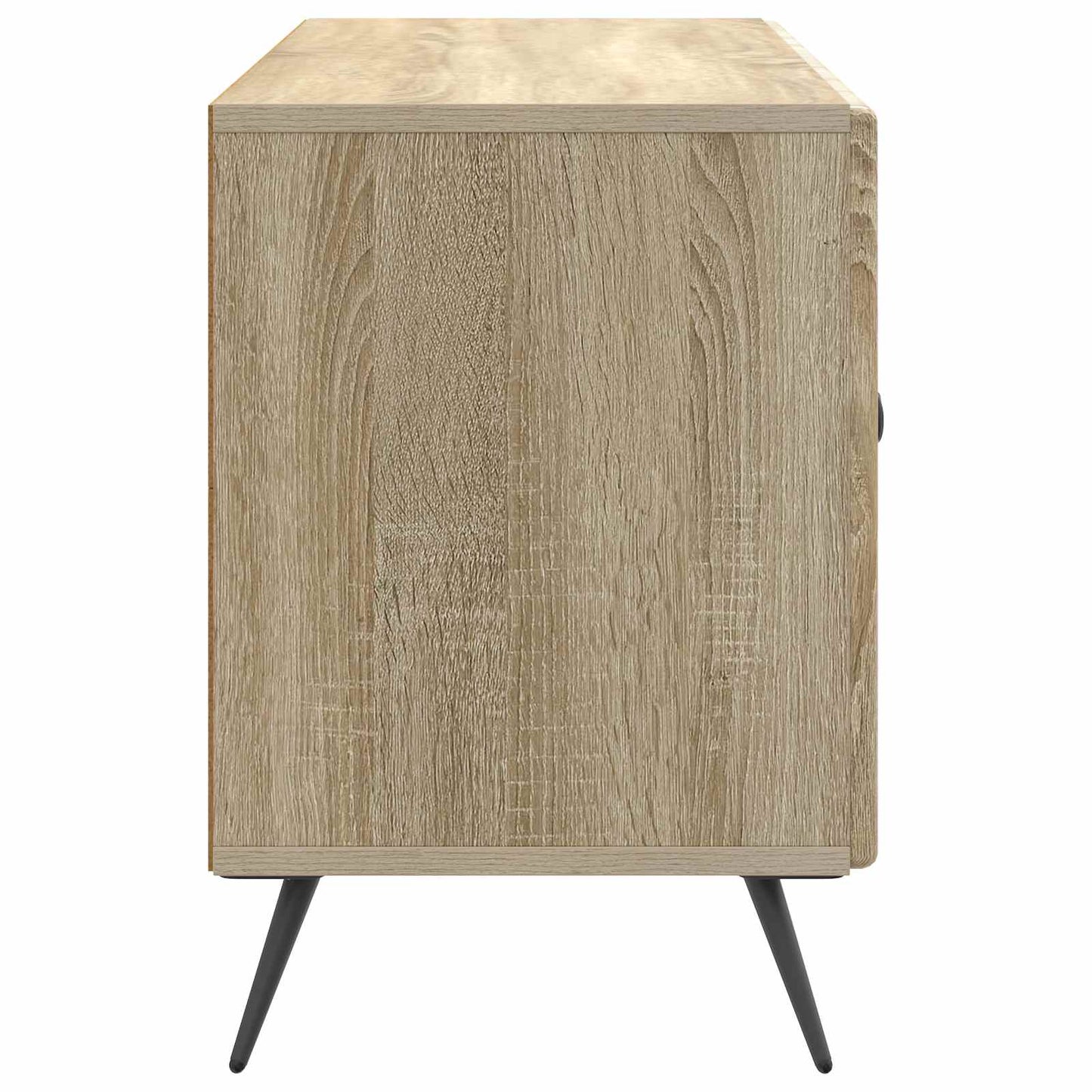 vidaXL TV Cabinet Sonoma Oak 99 x 34.5 x 50 cm Engineered Wood