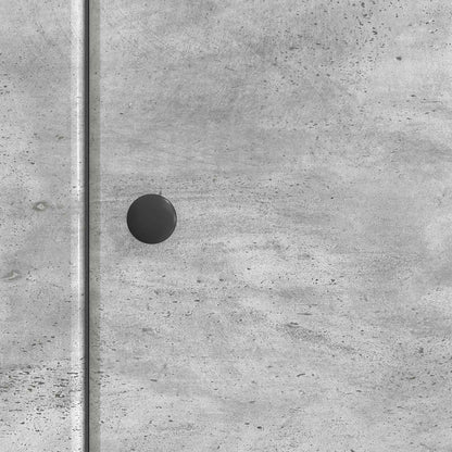 vidaXL TV Cabinet Concrete Grey 99 x 34.5 x 50 cm Engineered Wood