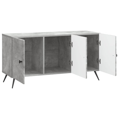 vidaXL TV Cabinet Concrete Grey 99 x 34.5 x 50 cm Engineered Wood
