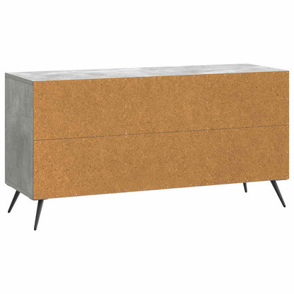 vidaXL TV Cabinet Concrete Grey 99 x 34.5 x 50 cm Engineered Wood