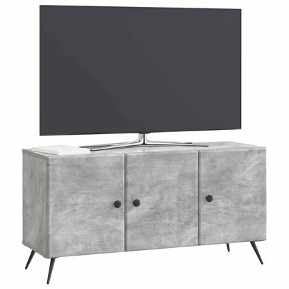 vidaXL TV Cabinet Concrete Grey 99 x 34.5 x 50 cm Engineered Wood