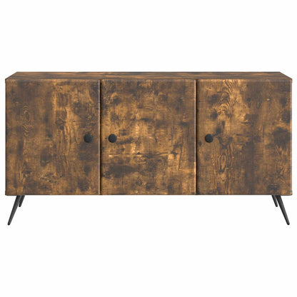 vidaXL TV Cabinet Smoked Oak 99 x 34.5 x 50 cm Engineered Wood
