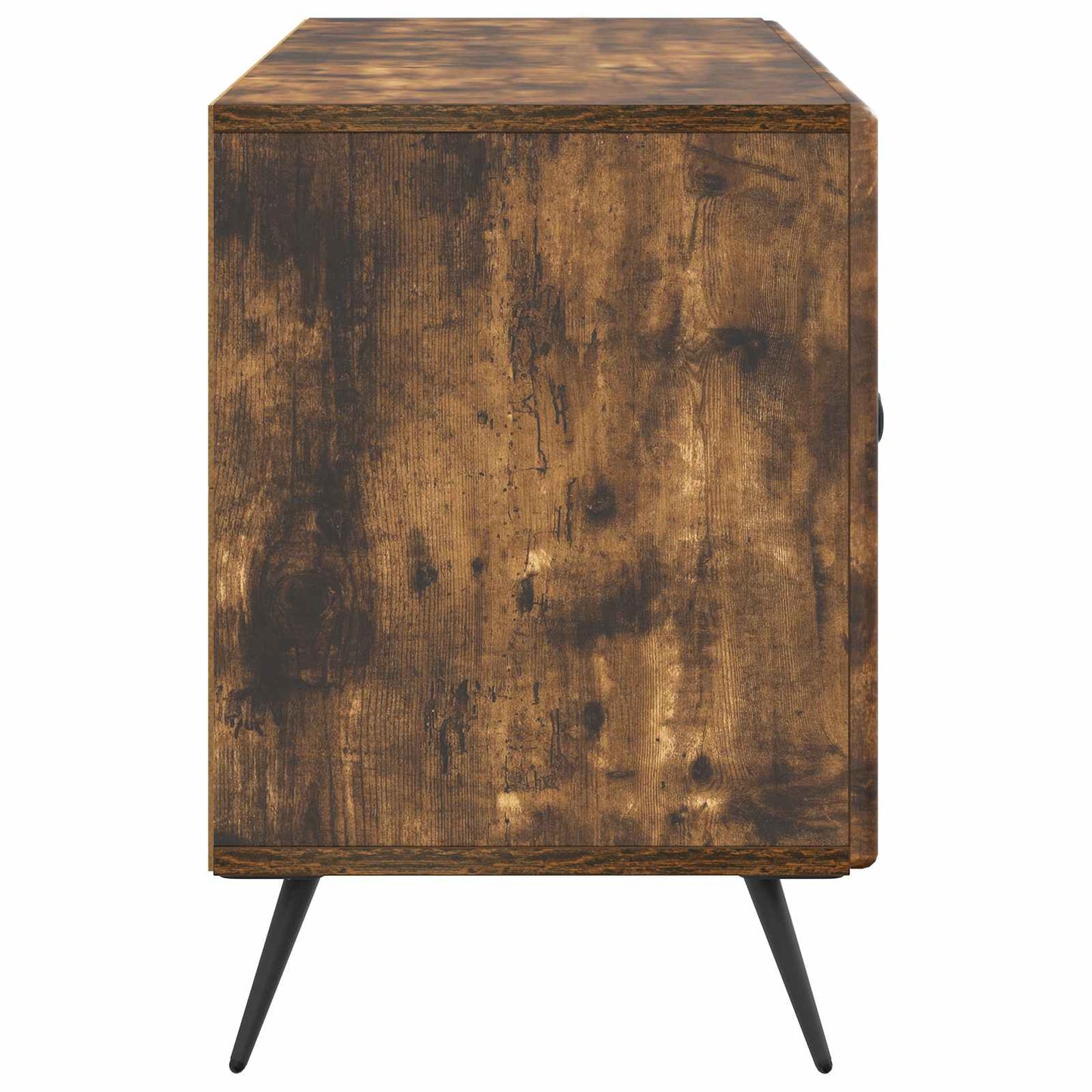 vidaXL TV Cabinet Smoked Oak 99 x 34.5 x 50 cm Engineered Wood