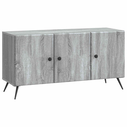vidaXL TV Cabinet Grey Sonoma 99 x 34.5 x 50 cm Engineered Wood
