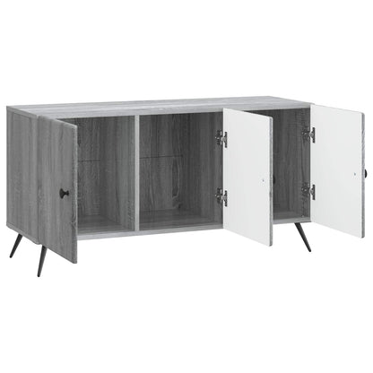 vidaXL TV Cabinet Grey Sonoma 99 x 34.5 x 50 cm Engineered Wood