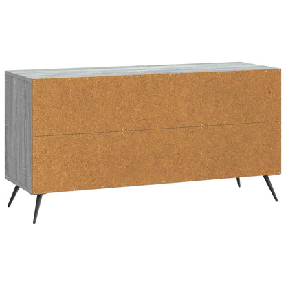vidaXL TV Cabinet Grey Sonoma 99 x 34.5 x 50 cm Engineered Wood