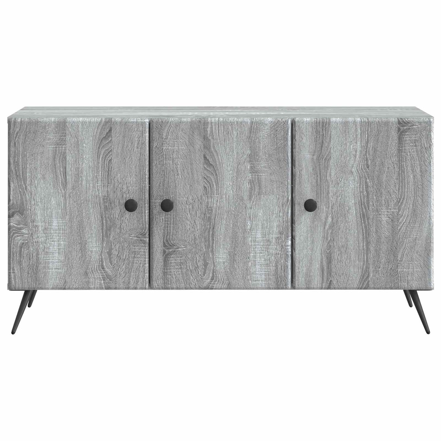 vidaXL TV Cabinet Grey Sonoma 99 x 34.5 x 50 cm Engineered Wood