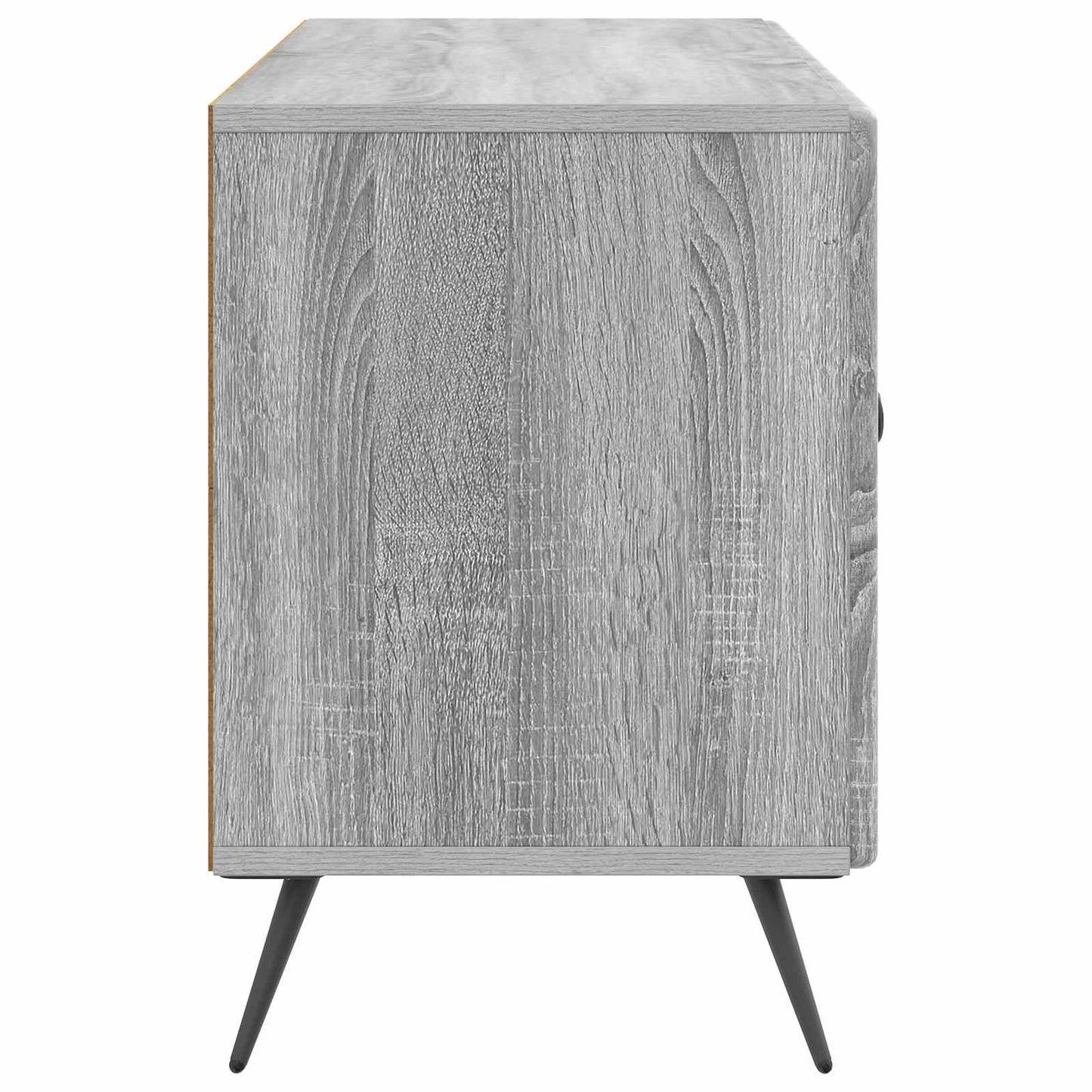 vidaXL TV Cabinet Grey Sonoma 99 x 34.5 x 50 cm Engineered Wood