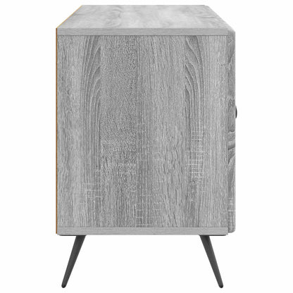 vidaXL TV Cabinet Grey Sonoma 99 x 34.5 x 50 cm Engineered Wood