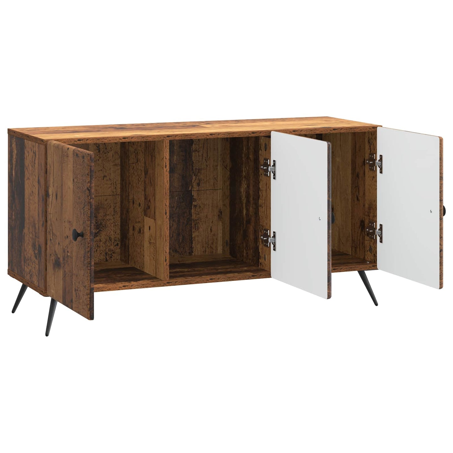 vidaXL TV Cabinet Old Wood 99 x 34.5 x 50 cm Engineered Wood