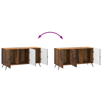 vidaXL TV Cabinet Old Wood 99 x 34.5 x 50 cm Engineered Wood