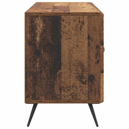 vidaXL TV Cabinet Old Wood 99 x 34.5 x 50 cm Engineered Wood