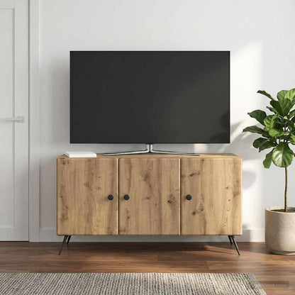 vidaXL TV Cabinet 99 x 34.5 x 50 cm Artisan Oak Engineered Wood