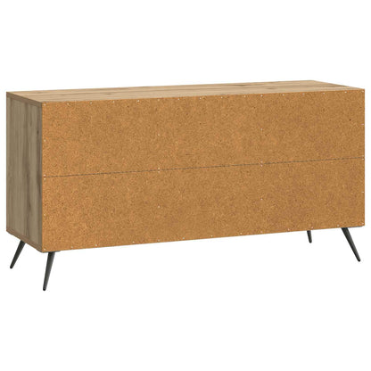 vidaXL TV Cabinet Artisan Oak 99 x 34.5 x 50 cm Engineered Wood