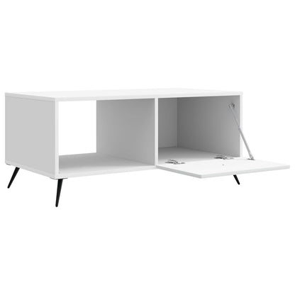 vidaXL Coffee Table White 90 x 50 x 40 cm Engineered Wood