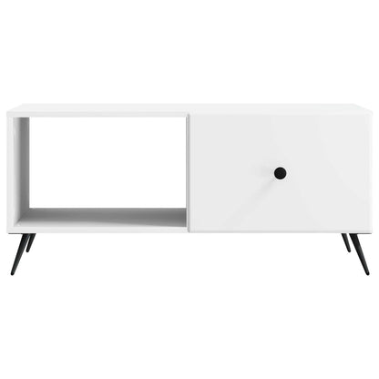 vidaXL Coffee Table White 90 x 50 x 40 cm Engineered Wood