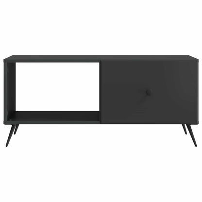 vidaXL Coffee Table Black 90 x 50 x 40 cm Engineered Wood