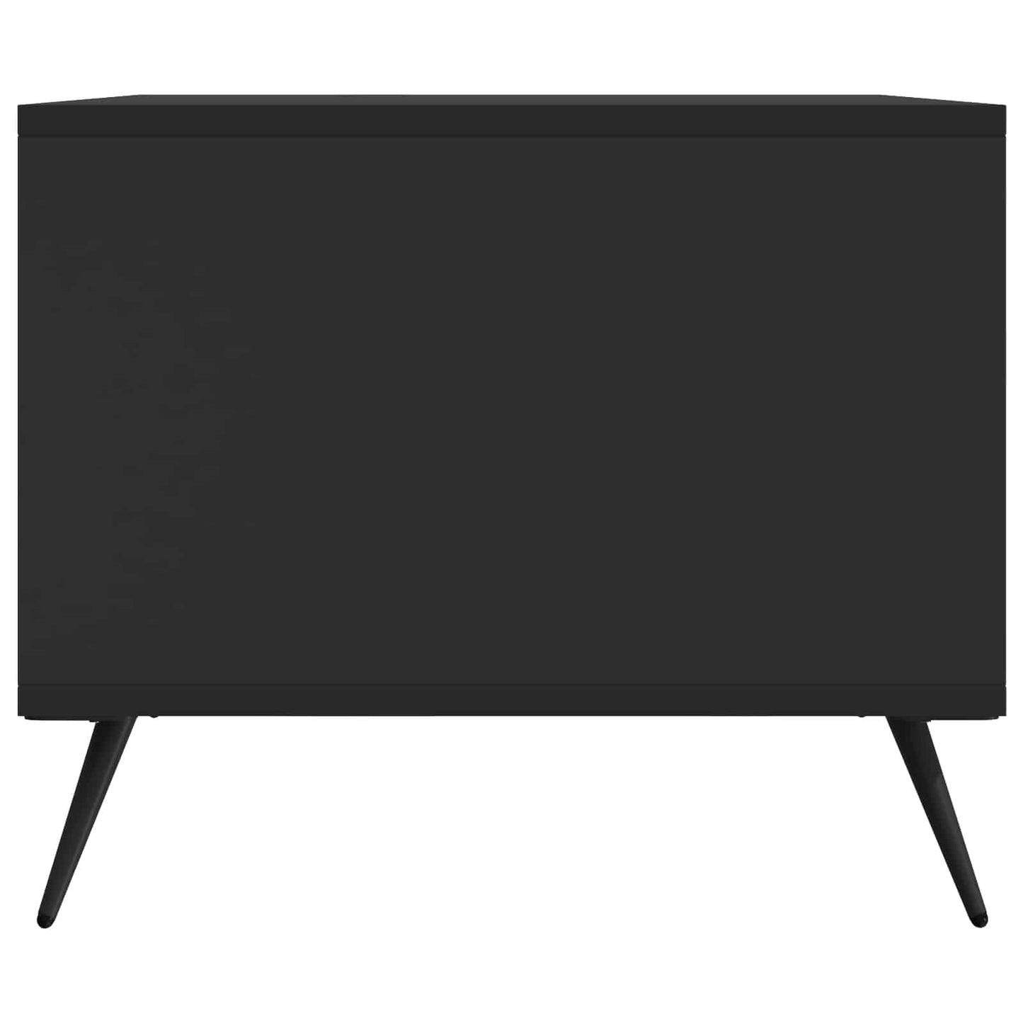 vidaXL Coffee Table Black 90 x 50 x 40 cm Engineered Wood