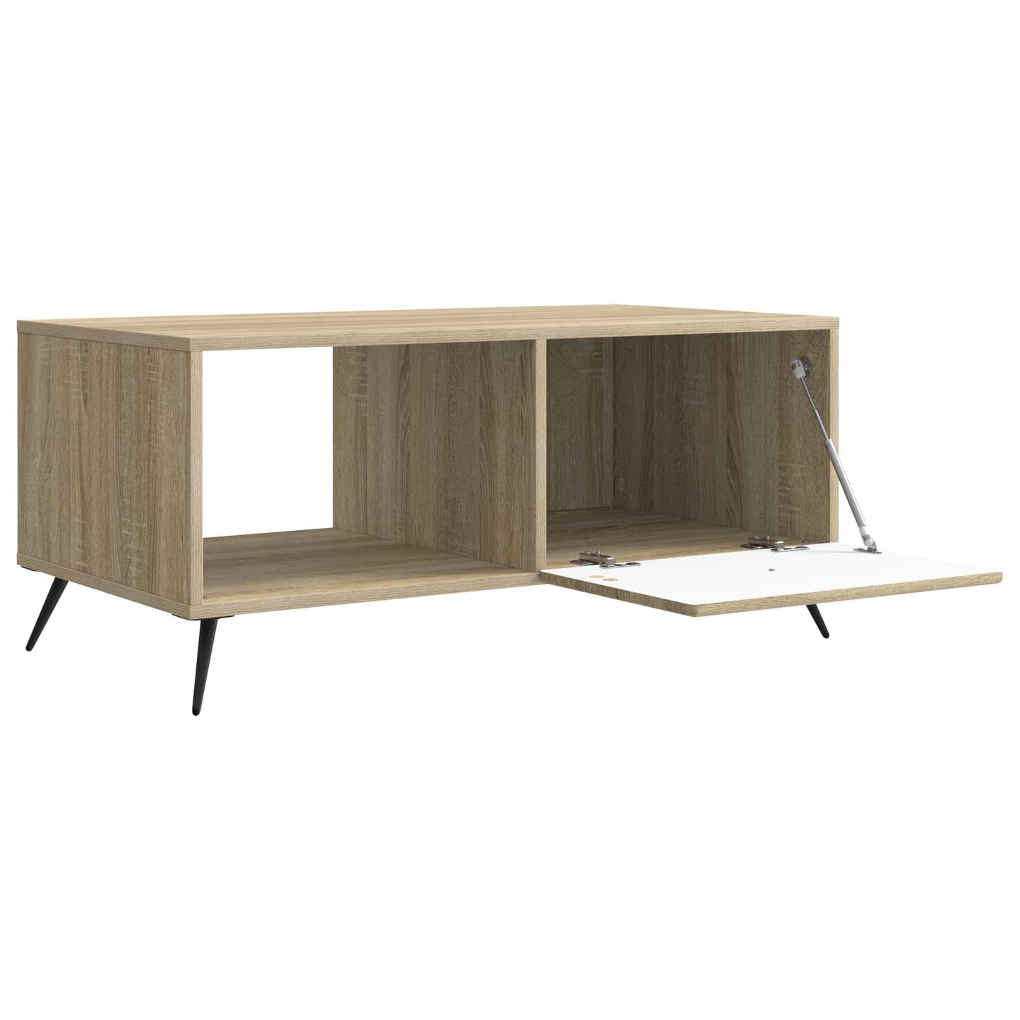 vidaXL Coffee Table Sonoma Oak 90 x 50 x 40 cm Engineered Wood