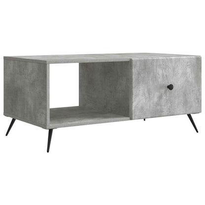 vidaXL Coffee Table Concrete Grey 90 x 50 x 40 cm Engineered Wood