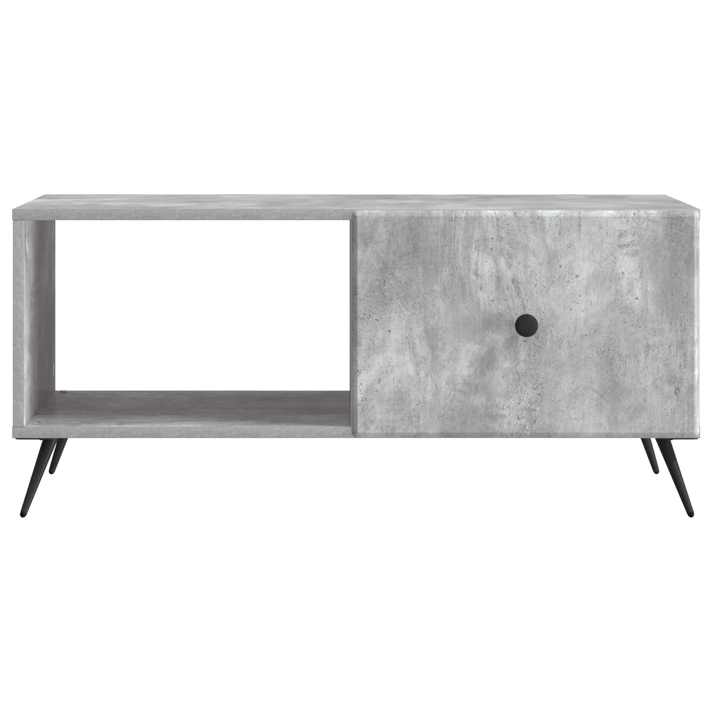 vidaXL Coffee Table Concrete Grey 90 x 50 x 40 cm Engineered Wood