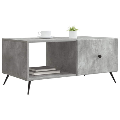 vidaXL Coffee Table Concrete Grey 90 x 50 x 40 cm Engineered Wood