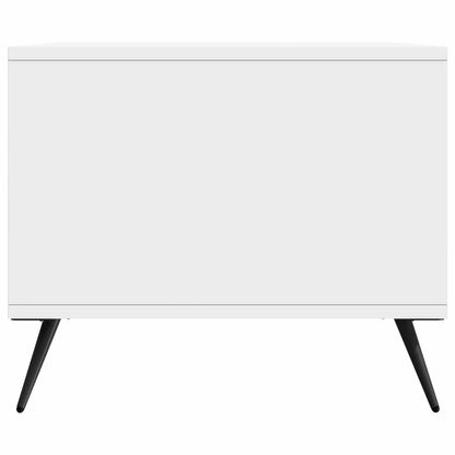 vidaXL Coffee Table High Gloss White 90 x 50 x 40 cm Engineered Wood