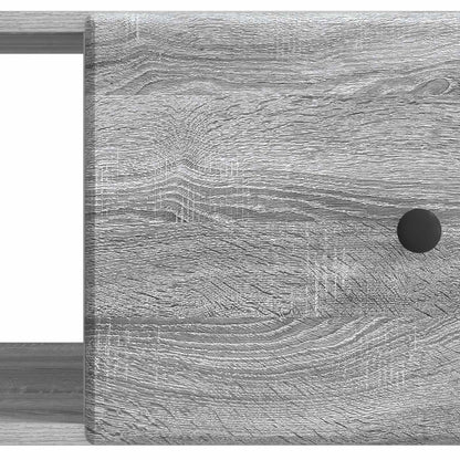 vidaXL Coffee Table Grey Sonoma 90 x 50 x 40 cm Engineered Wood