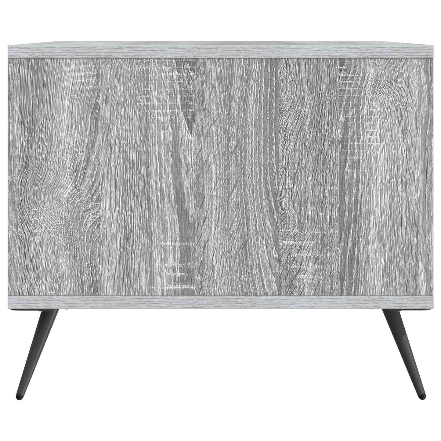 vidaXL Coffee Table Grey Sonoma 90 x 50 x 40 cm Engineered Wood