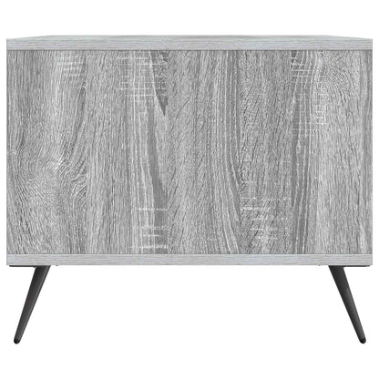 vidaXL Coffee Table Grey Sonoma 90 x 50 x 40 cm Engineered Wood
