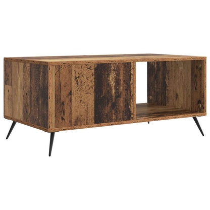 vidaXL Coffee Table Old Wood 90 x 50 x 40 cm Engineered Wood