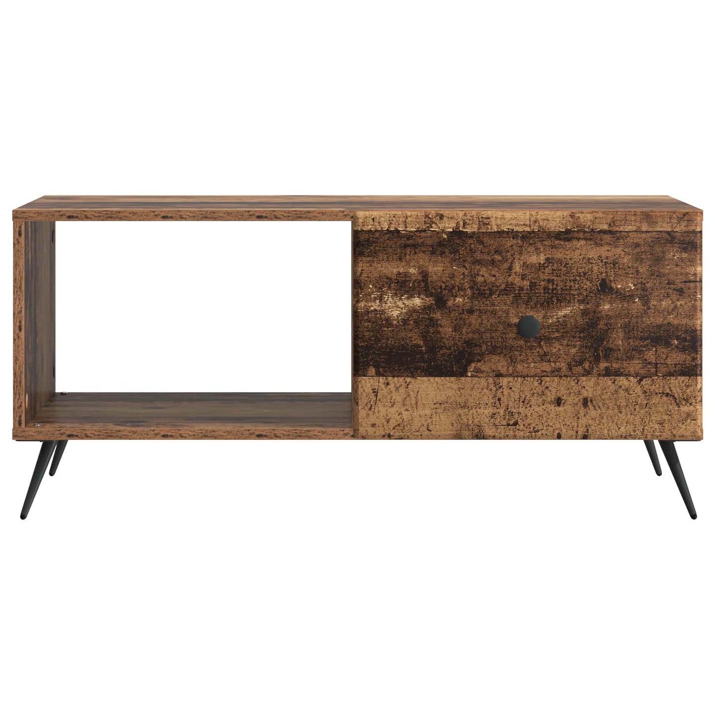 vidaXL Coffee Table Old Wood 90 x 50 x 40 cm Engineered Wood
