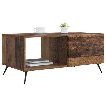 vidaXL Coffee Table Old Wood 90 x 50 x 40 cm Engineered Wood