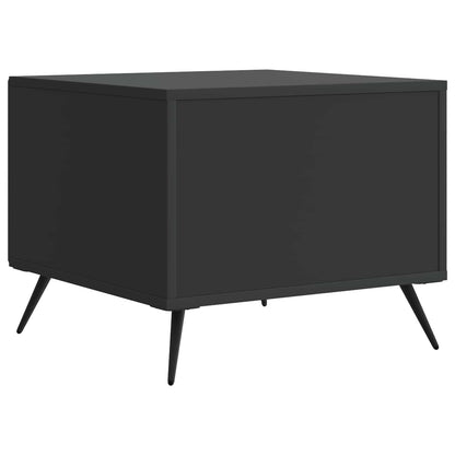 vidaXL Coffee Table Black 49 x 50 x 40 cm Engineered Wood