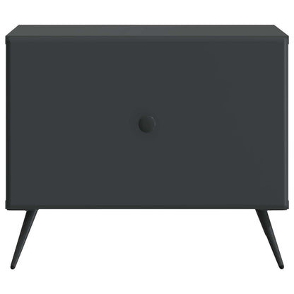 vidaXL Coffee Table Black 49 x 50 x 40 cm Engineered Wood