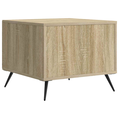 vidaXL Coffee Table Sonoma Oak 49 x 50 x 40 cm Engineered Wood