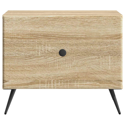 vidaXL Coffee Table Sonoma Oak 49 x 50 x 40 cm Engineered Wood