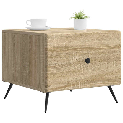 vidaXL Coffee Table Sonoma Oak 49 x 50 x 40 cm Engineered Wood