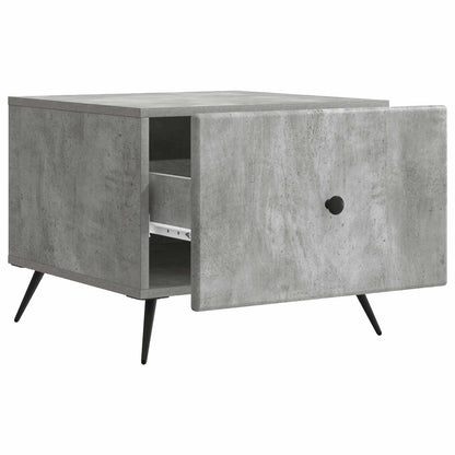 vidaXL Coffee Table Concrete Grey 49 x 50 x 40 cm Engineered Wood