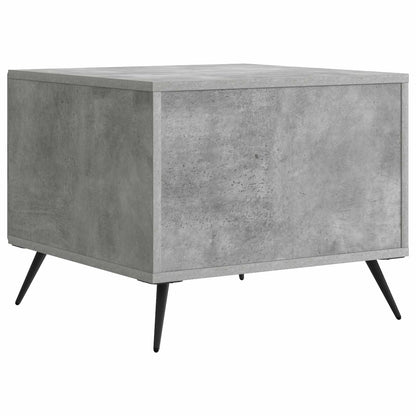 vidaXL Coffee Table Concrete Grey 49 x 50 x 40 cm Engineered Wood